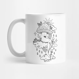 Mushroom Girl Mug